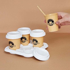 Set di tazze da caffè in porcellana Take Away