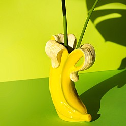 Vaso originale a forma di banana