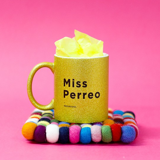 Tazza con messaggio reggaeton: Miss Perreo