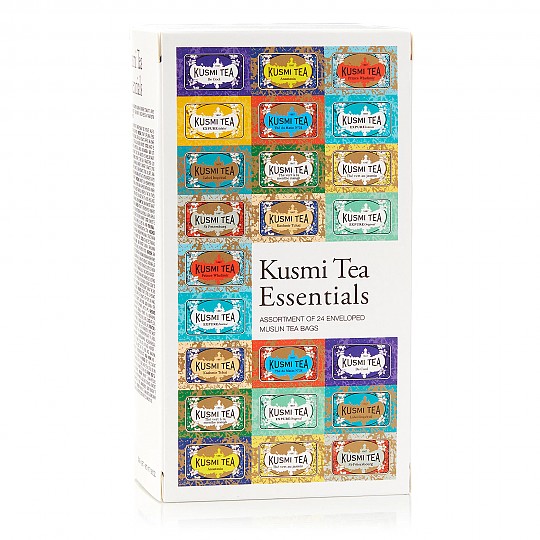 24 bustine di garza di dodici varietà di tè
