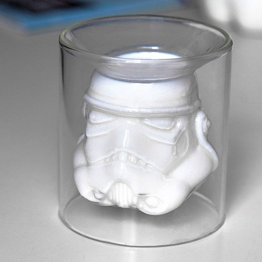 Bicchiere a forma di Stormtrooper di Guerre Stellari