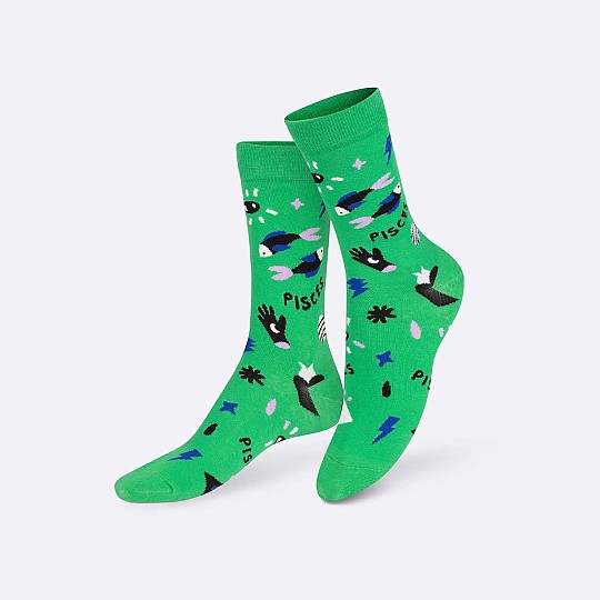 I calzini dei Pesci sono di colore verde