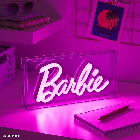 Lampada al neon Barbie