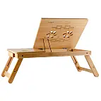 Con fori di ventilazione per il laptop
