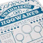 Include un poster del Quidditch