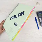 Con spirale metallica e copertina rigida