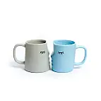 Blu e grigio