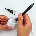 Penna con kit di pulizia tecnologica