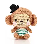 Kit per realizzare un amigurumi all'uncinetto a forma di scimmia