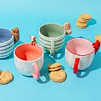Originale tazza con animale curioso