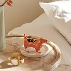 Porta anelli in ceramica a forma di animale