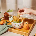 Kit da tè matcha con capibara