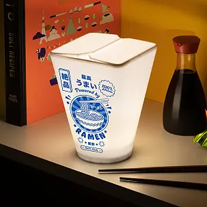 Lampada da notte a forma di scatola di Ramen