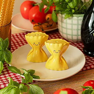Porta sale e pepe a forma di pasta