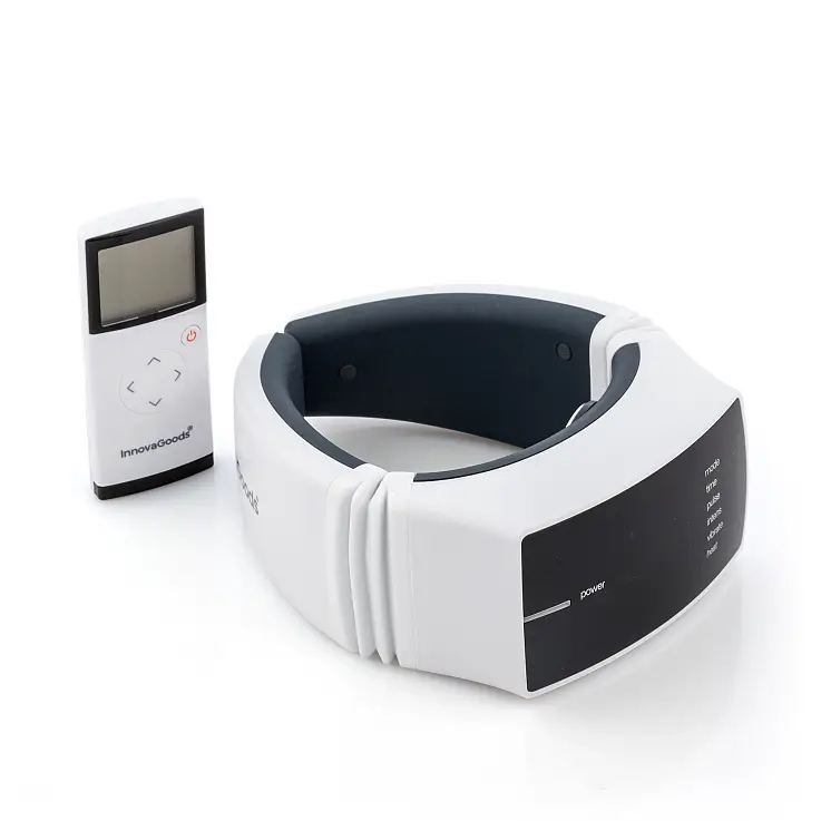 Dispone di 3 tipi di massaggio: vibrazione, elettrostimolazione e calore.