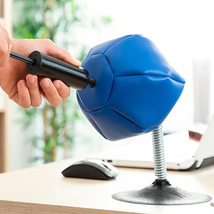 Viene fornito con un gonfiatore manuale