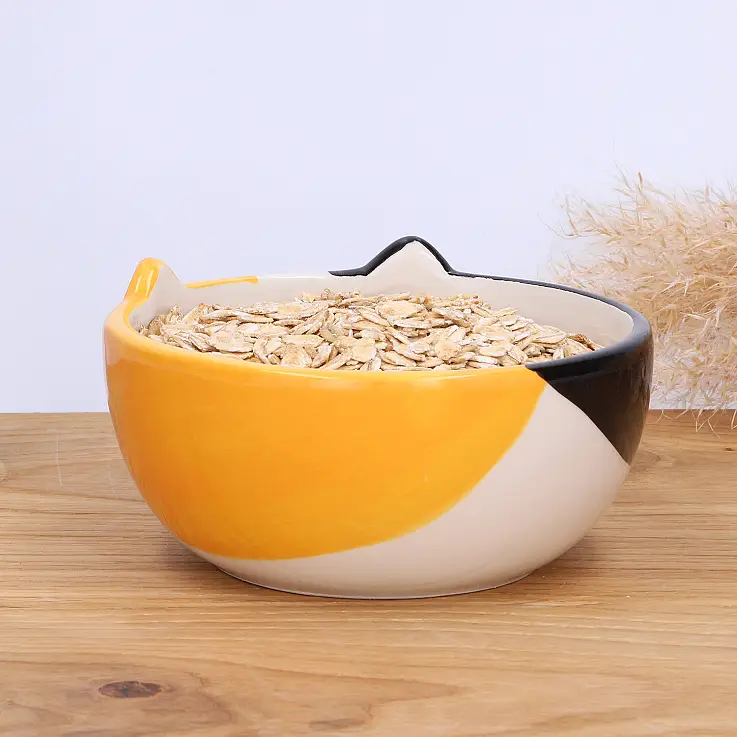 Ciotole Salsa Di Soia Giapponesi A Forma Di Gatto – Set Di 4 Mini Piattini In Ceramica – Regalo Per Amanti Dei Gatti