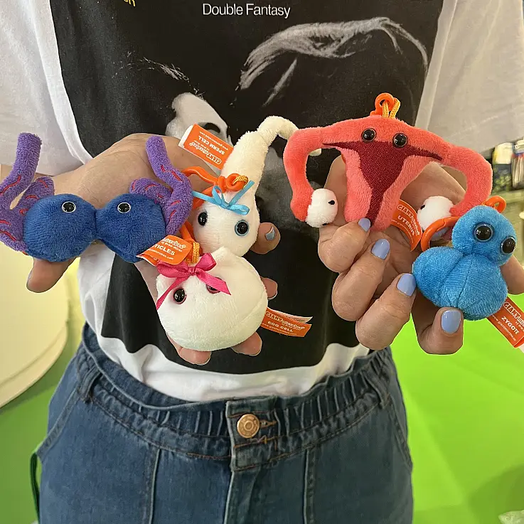 Include 5 mini peluche