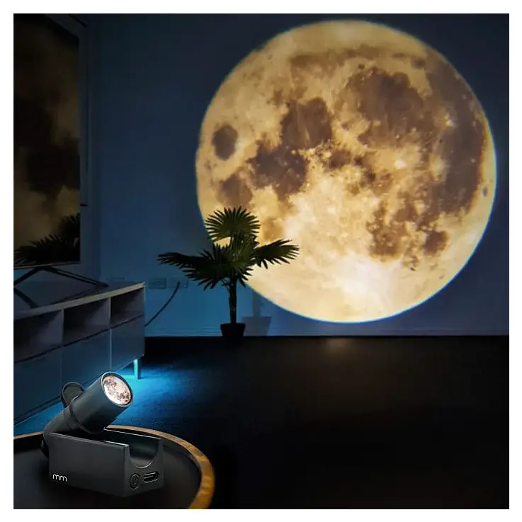 Mini proiettore della luna e del pianeta Terra
