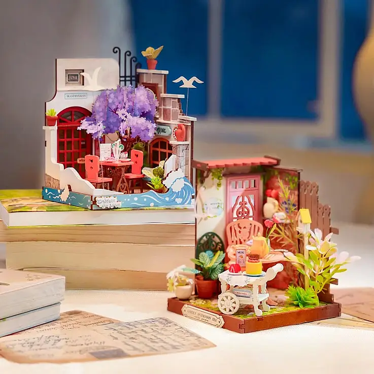 Kit per costruire una casa in miniatura