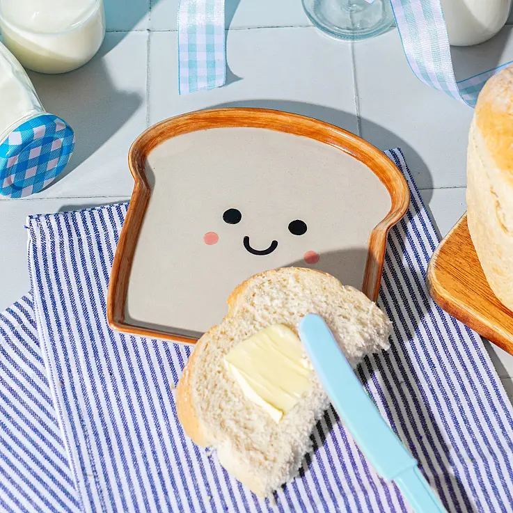 Piatto a forma di toast