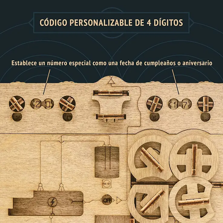 Include un codice personalizzabile