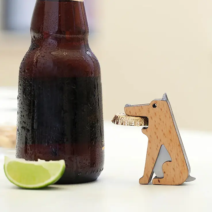 Apribottiglie a forma di cane
