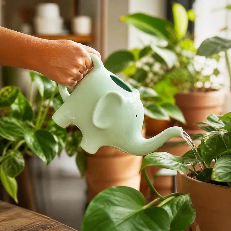 Elefantino, annaffiatoio a forma di elefante