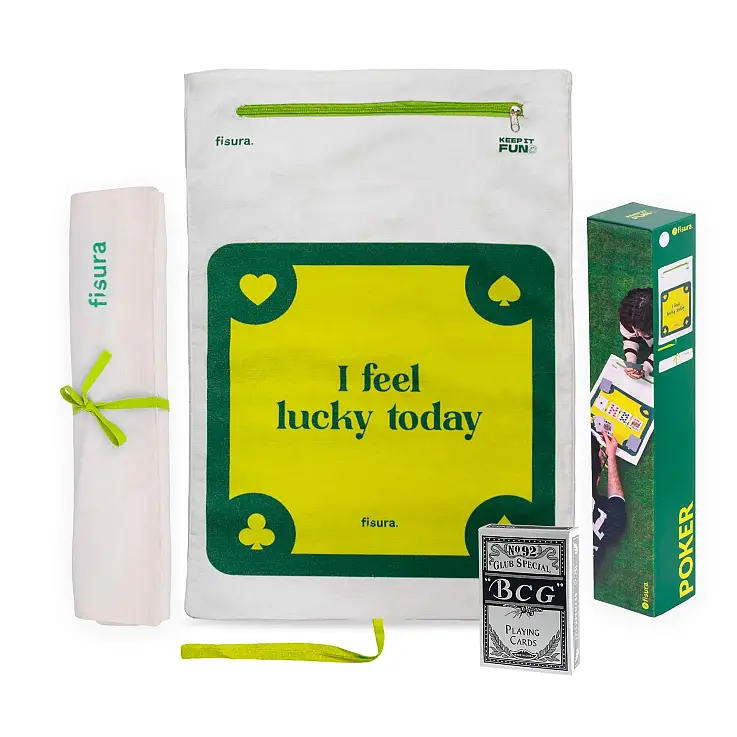 Include: 1 mazzo di carte e un tabellone arrotolabile