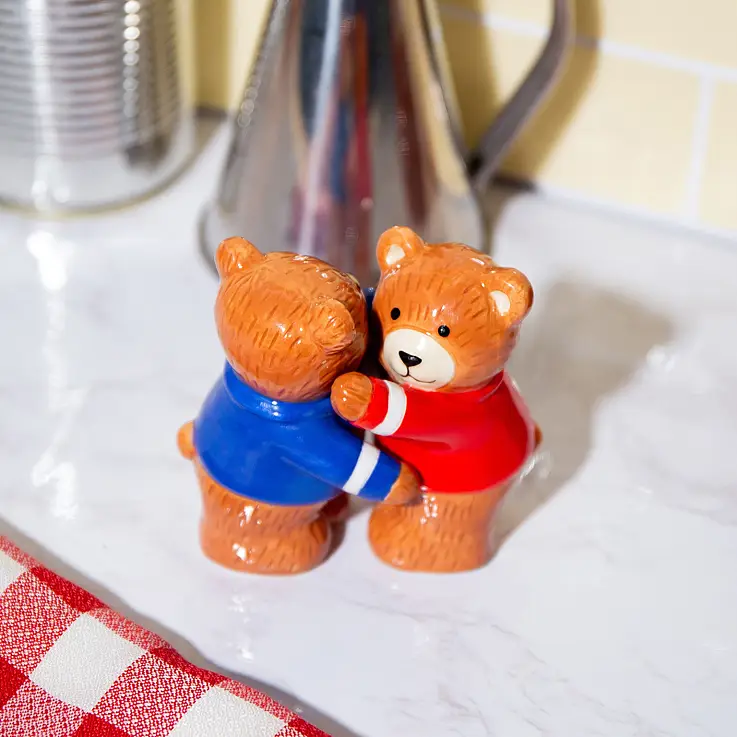 Saliere e pepiera a forma di orsetti