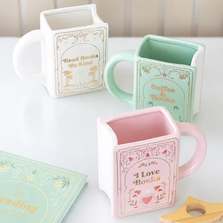 Tazza a forma di libro